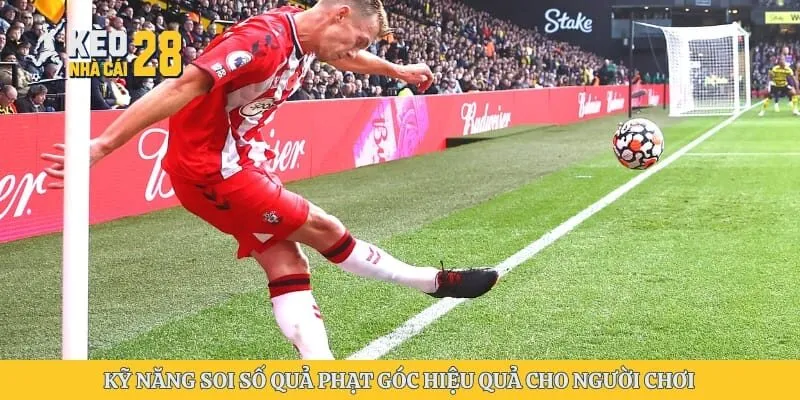 Kỹ năng soi số quả phạt góc hiệu quả cho người chơi