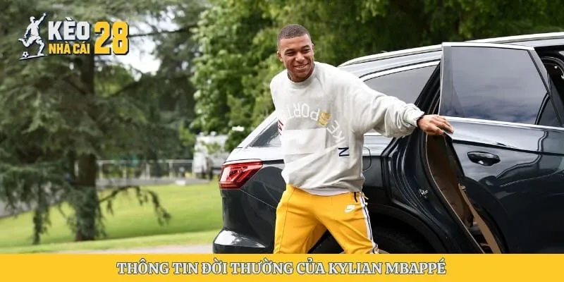 Thông tin đời thường của Kylian Mbappé
